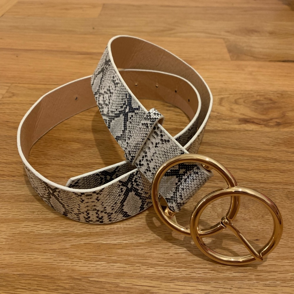 Snake Skin Belt